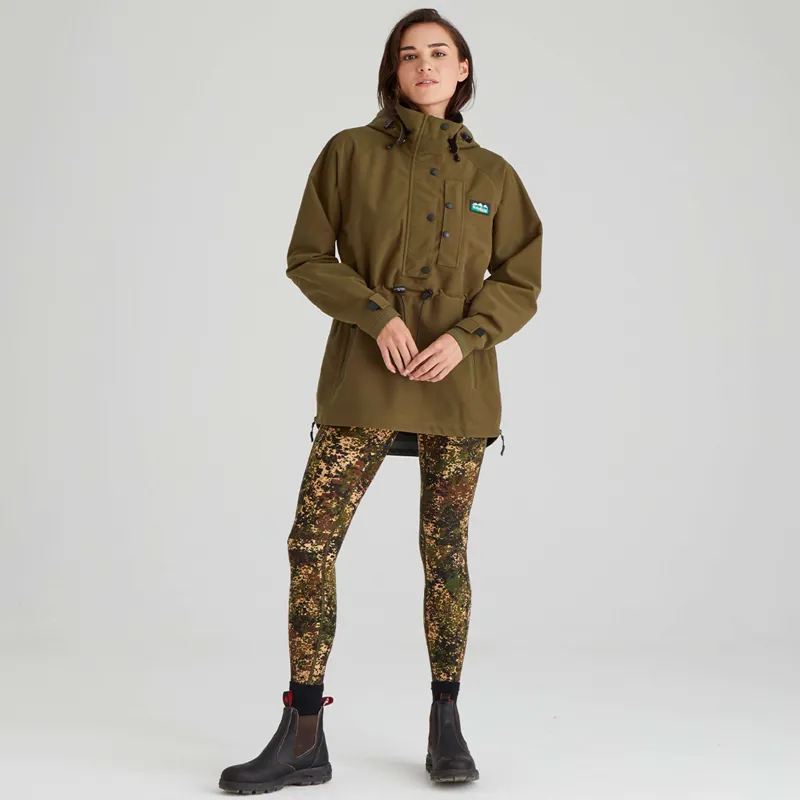 Ridgeline Women's Monsoon Classic Smock - Teak-5