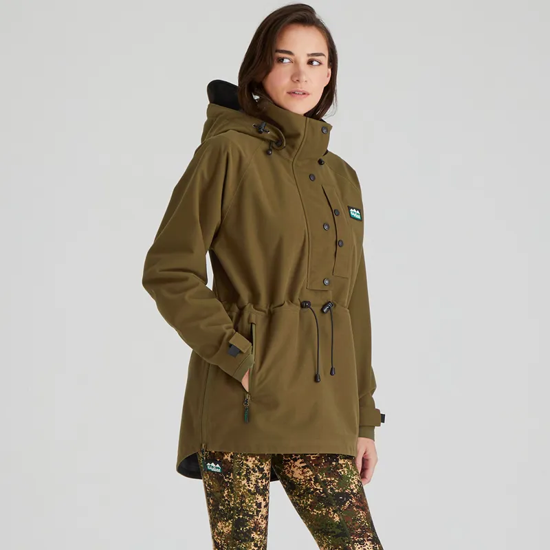 Ridgeline Women's Monsoon Classic Smock - Teak-1