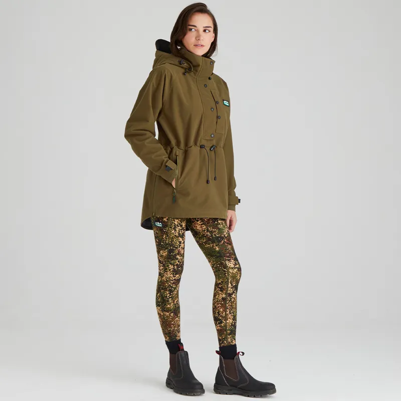 Ridgeline Women's Monsoon Classic Smock - Teak-3