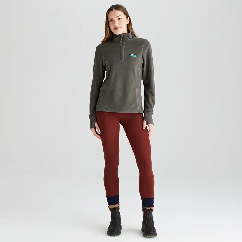 Ridgeline Women's Narvik Fleece - Moss-5
