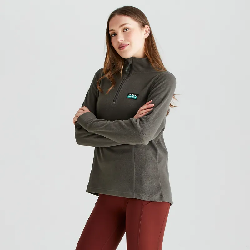 Ridgeline Women's Narvik Fleece - Moss-1