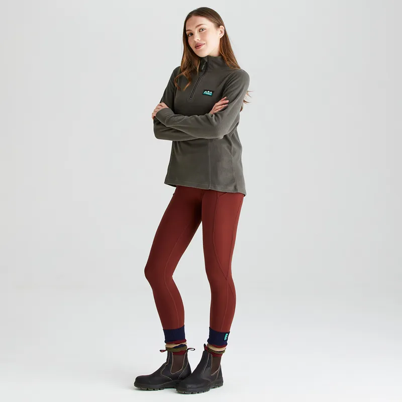 Ridgeline Women's Narvik Fleece - Moss-3