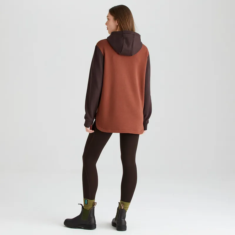 Ridgeline Women's Tribe Hoodie - Nutmeg Tri Colour-5