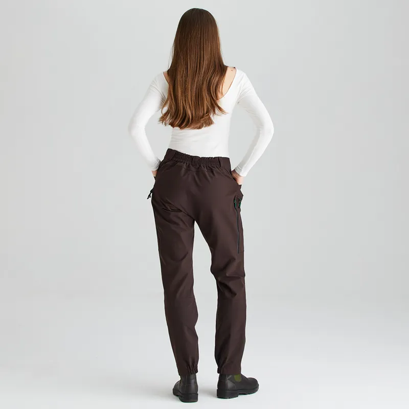 Ridgeline Women's Cambrian Trouser - Deep Bark-4