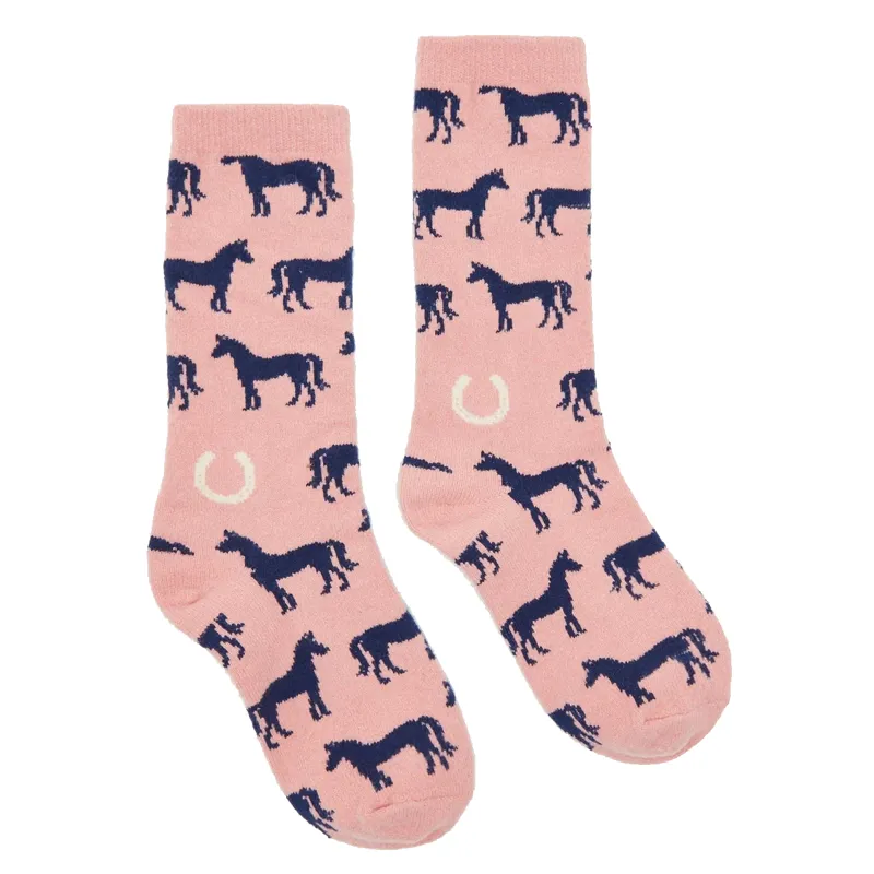 Joules Kids' Warmly Super Soft Socks - Horse