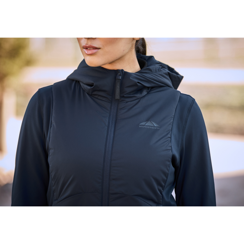 WeatherBeeta Hybrid Padded Jacket - Navy-1