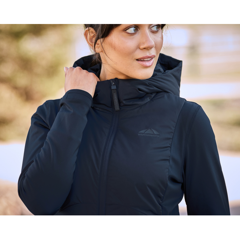WeatherBeeta Hybrid Padded Jacket - Navy-2
