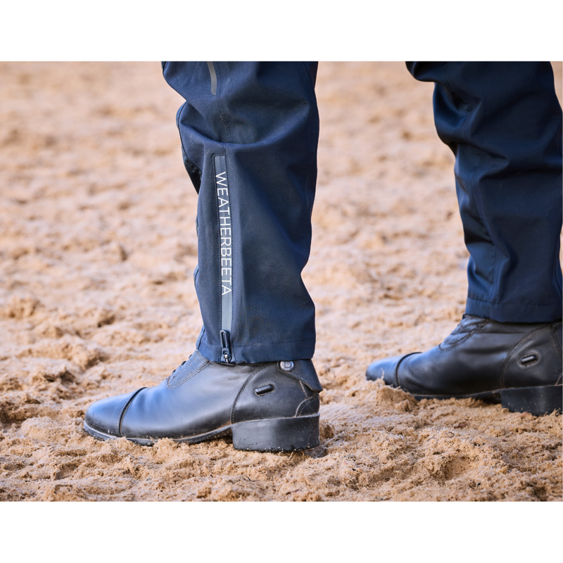 WeatherBeeta Rayne Waterproof Overtrousers II - Navy/White-5