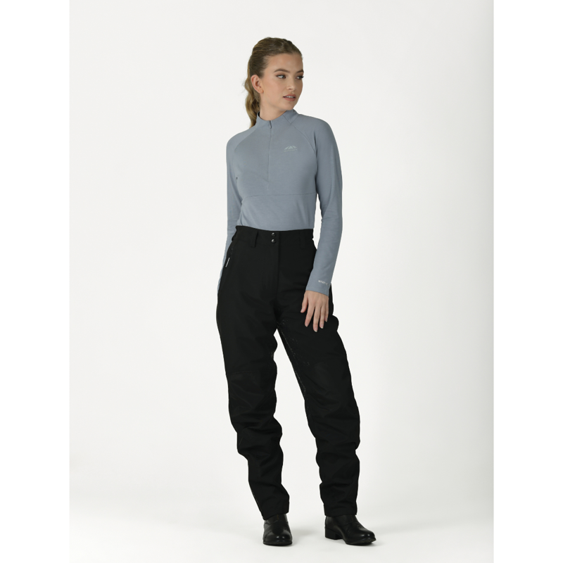 WeatherBeeta Rayne Waterproof Overtrousers II - Black/White-1