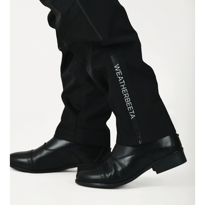 WeatherBeeta Rayne Waterproof Overtrousers II - Black/White-2
