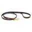 WeatherBeeta Polo Leather Dog Lead - Beaufort Brown/Emerald/Pink/Blue