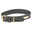 WeatherBeeta Padded Leather Dog Collar - Black