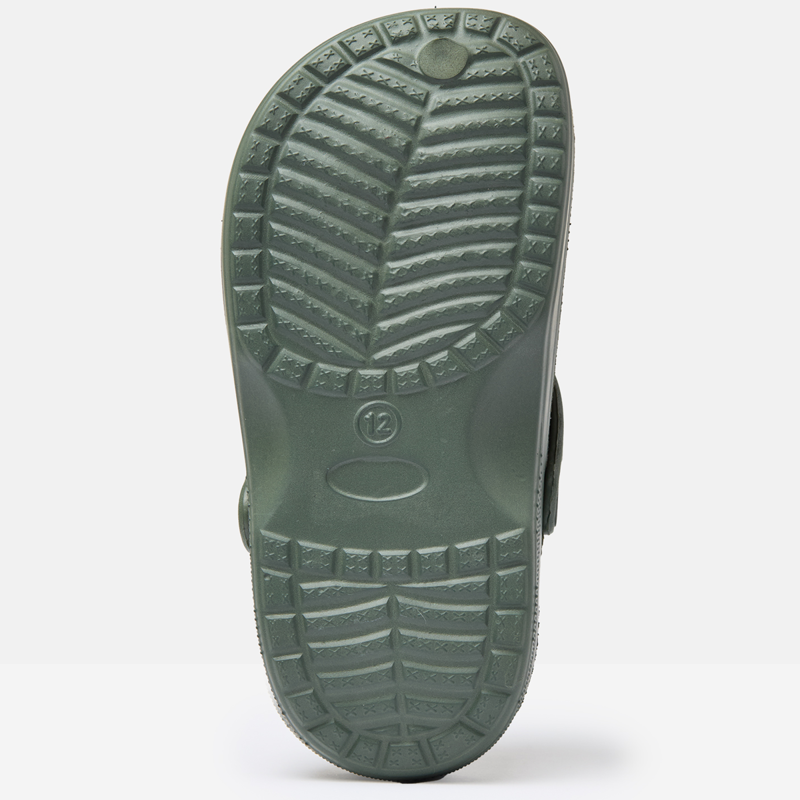 Joules Boys' Winter Poole Clogs - Green-4