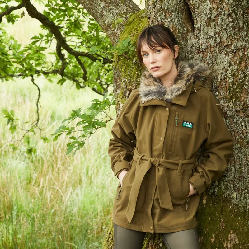 Ridgeline Women's Monsoon Nordic Jacket - Teak-5
