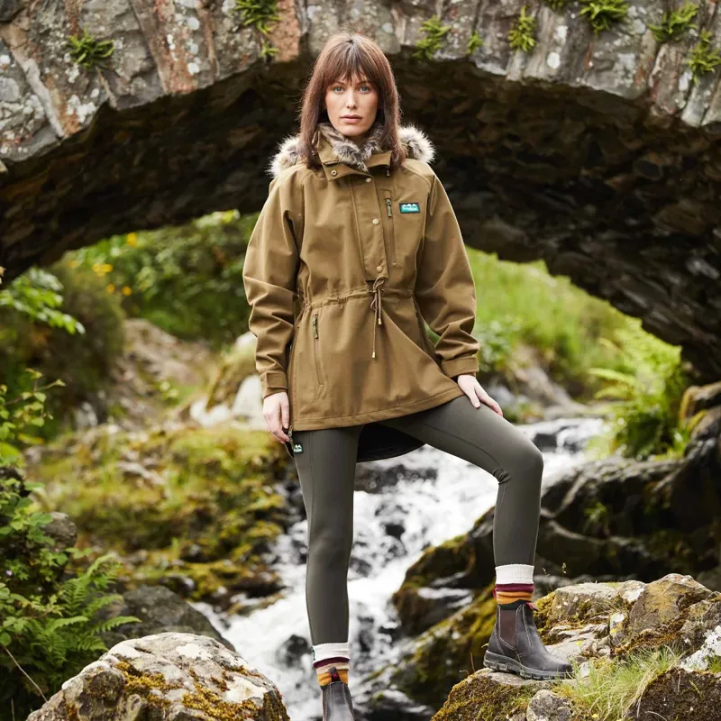 Ridgeline Women's Monsoon Nordic Smock - Teak-5