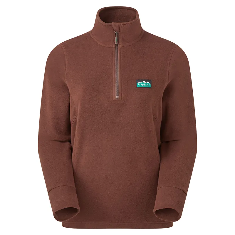 Ridgeline Women's Narvik Fleece - Oxblood-7