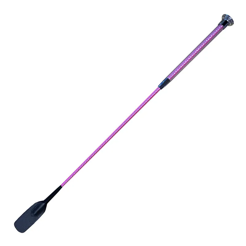 Woof Wear Gel Fusion Riding Whip - Hi Viz Pink