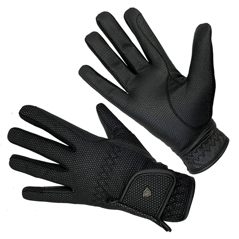 Woof Wear Windproof Riding Gloves - Black