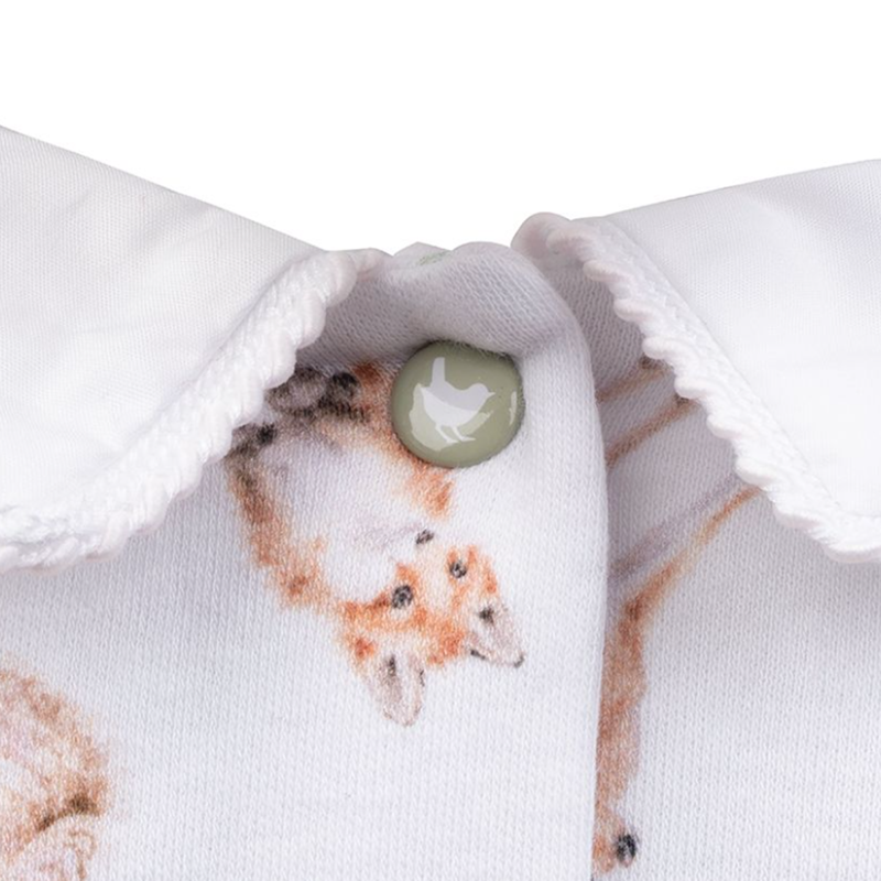 Wrendale Designs Little Forest Printed Babygrow-2