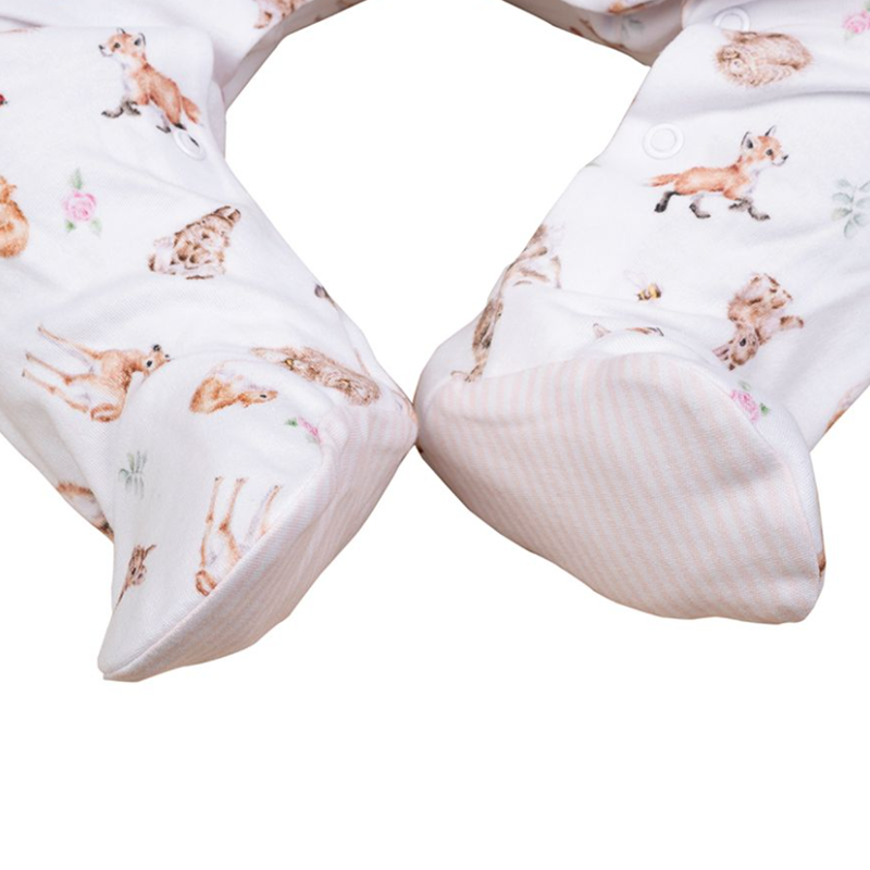 Wrendale Designs Little Forest Printed Babygrow-3