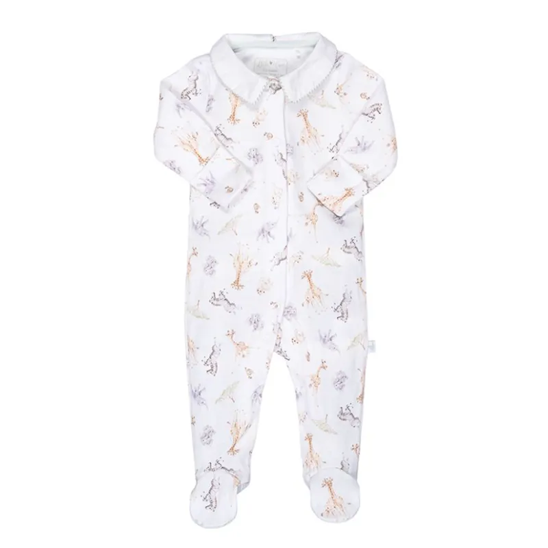 Wrendale Designs Little Savannah Printed Babygrow