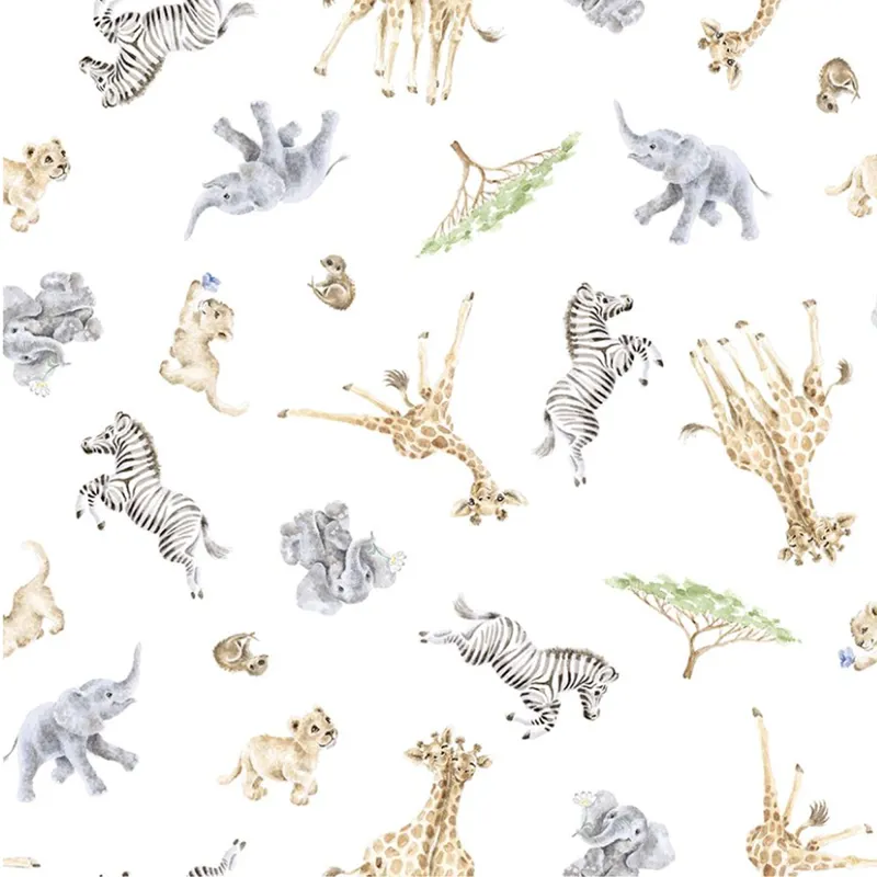 Wrendale Designs Little Savannah Printed Babygrow-1