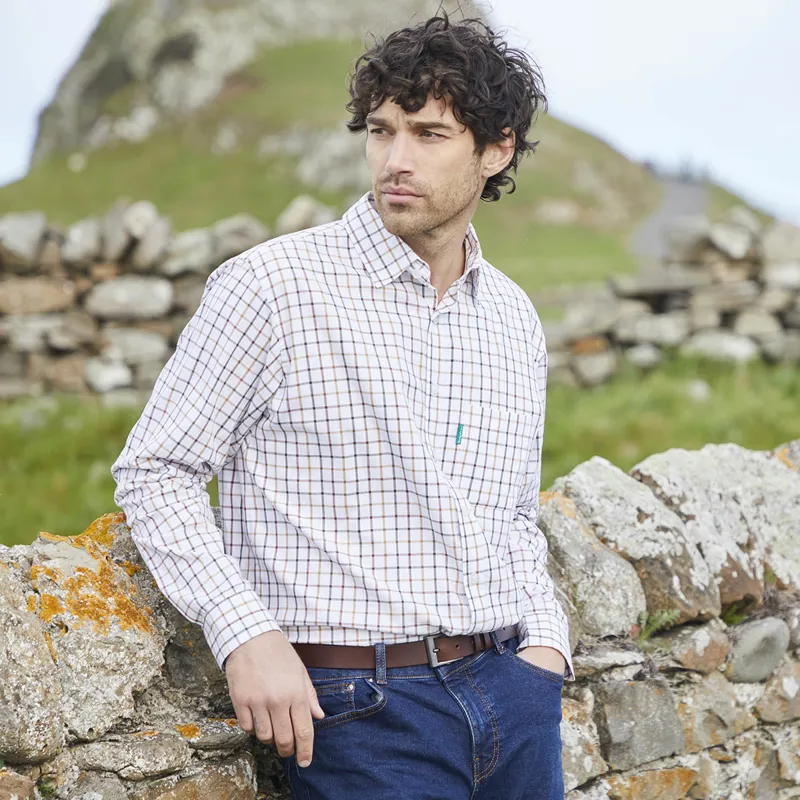 Ridgeline Men's Sedgebrook Shirt - Sienna/Nutmeg/Moss-9
