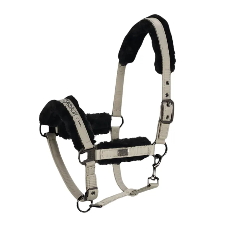 Eskadron Glossy Faux Fur Headcollar Platinum Ltd. 2018 - Nude