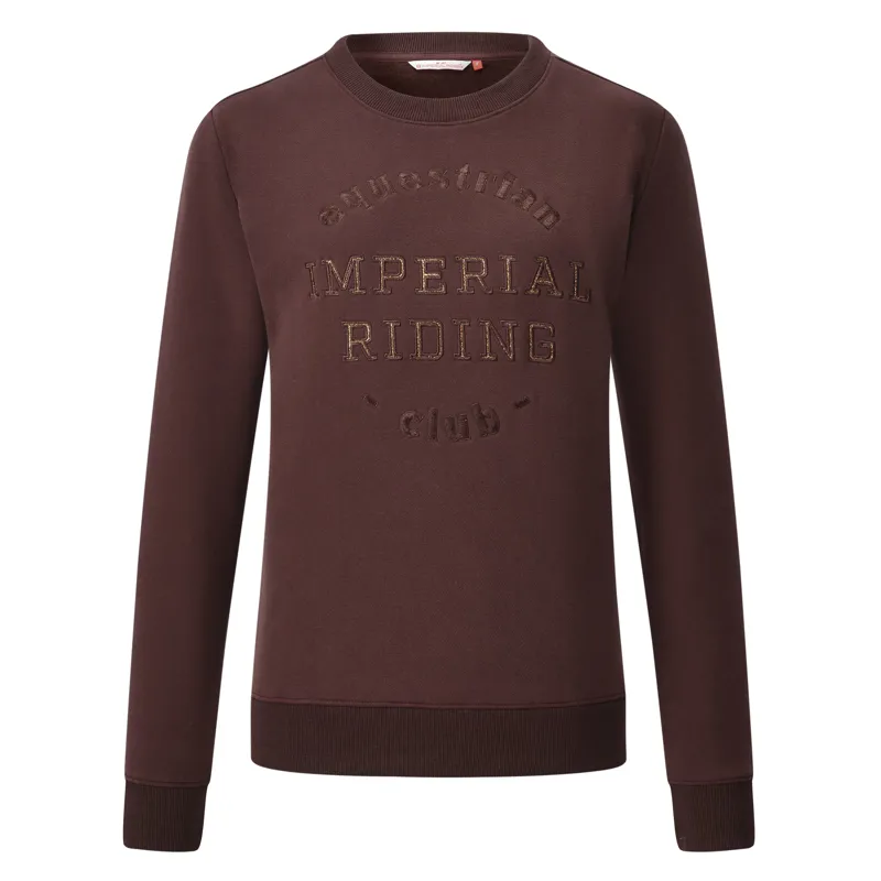 Imperial Riding Ladies Joyce Sweater - Chocolate-1