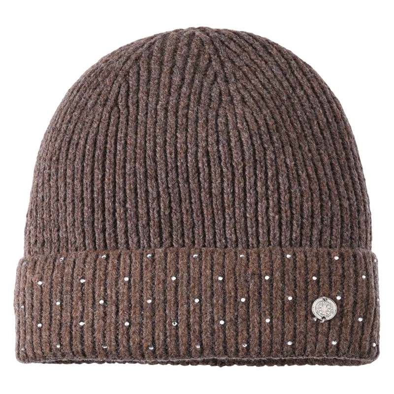 Imperial Riding Chilly Sparkle Beanie - Chocolate Melange