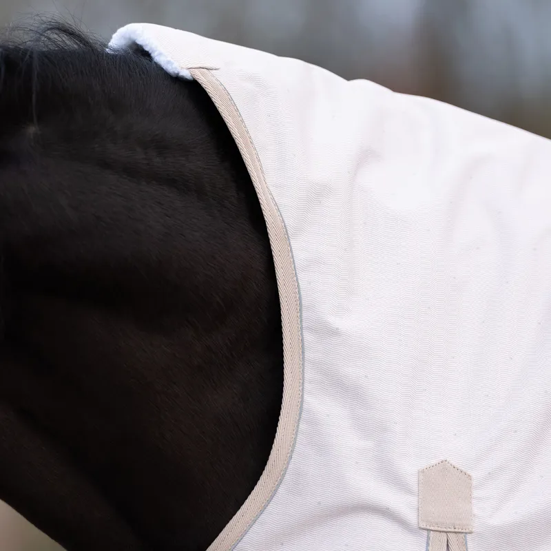 Imperial Riding Super Dry 300g Turnout Rug - Taupe Herringbone-4