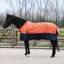 Imperial Riding Limited 100g Highneck Turnout Rug - Orange/Navy