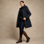 Holland Cooper Team Waterproof Coat - Ink Navy Mono