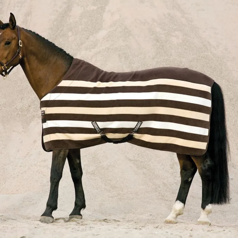 Horseware Rambo Deluxe Fleece Cooler Rug - Witney Brown