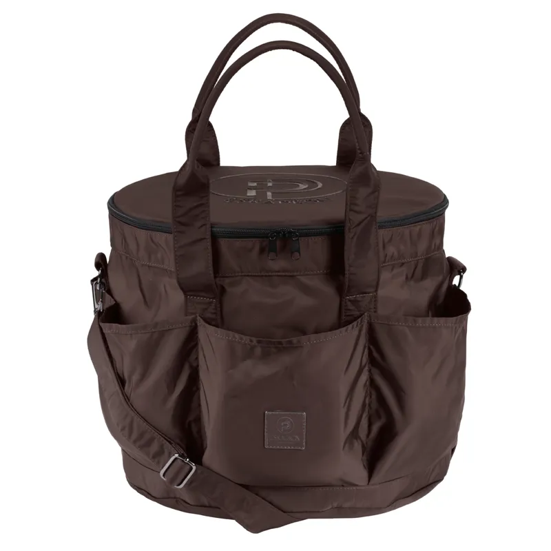 Eskadron High Gloss Accessories Bag Platinum AW24 - Teak Brown