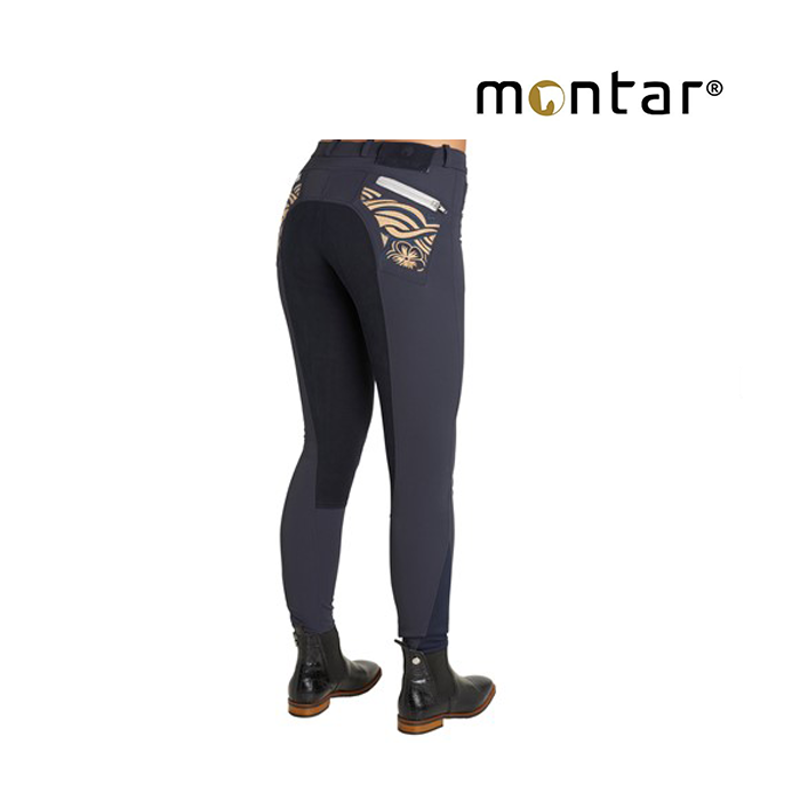 Montar Agnes Yati Navy Art Embossed Full Sillicone Seat - Navy-1