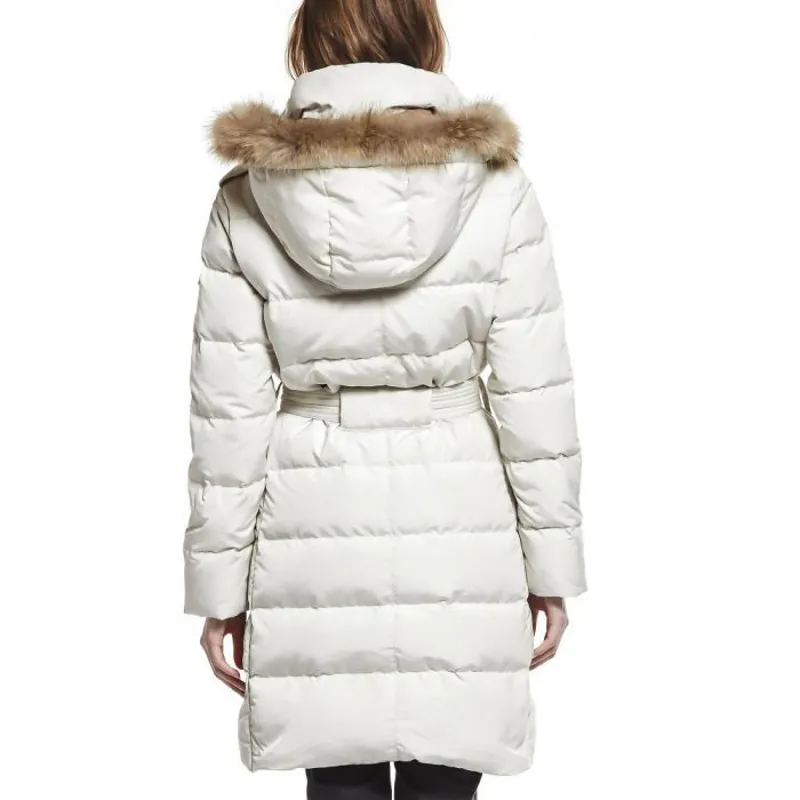 Aigle Cuckmerry Ladies Downfilled Coat - Ivoire-1