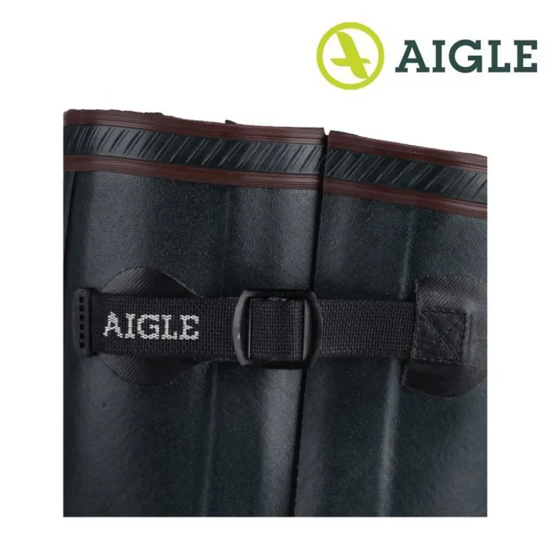 Aigle Parcours 2  ISO Wellington Boots - Bronze-2