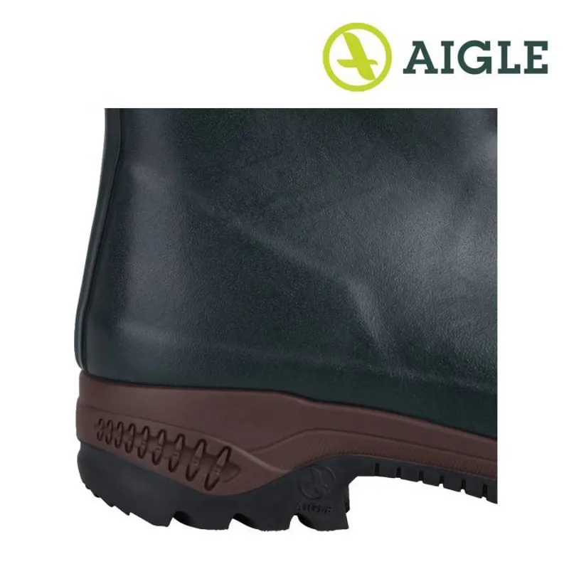 Aigle Parcours 2  ISO Wellington Boots - Bronze-3