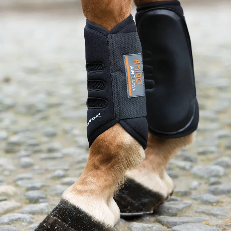 Horseware Amigo Airflow Boots - Black