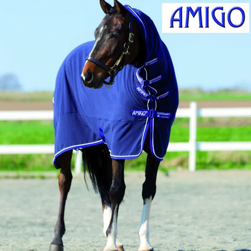 Horseware Amigo All In One Plus Fleece 400g - Atlantic Blue/Blue/Ivory