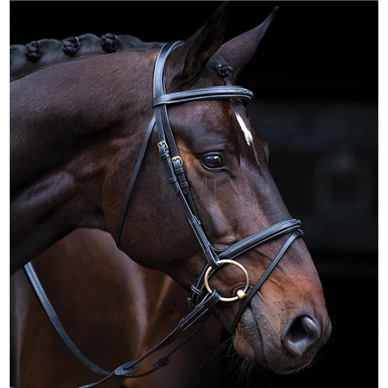 Horseware Amigo Deluxe Bridle with Rubber Reins - Black