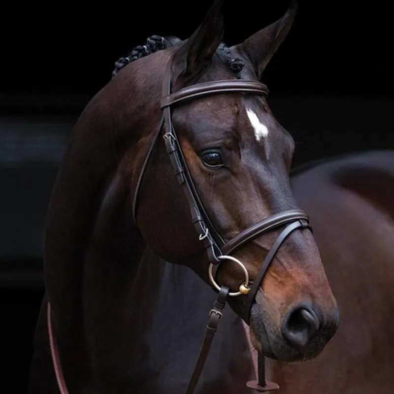 Horseware Amigo Leather Bridle - Brown 
