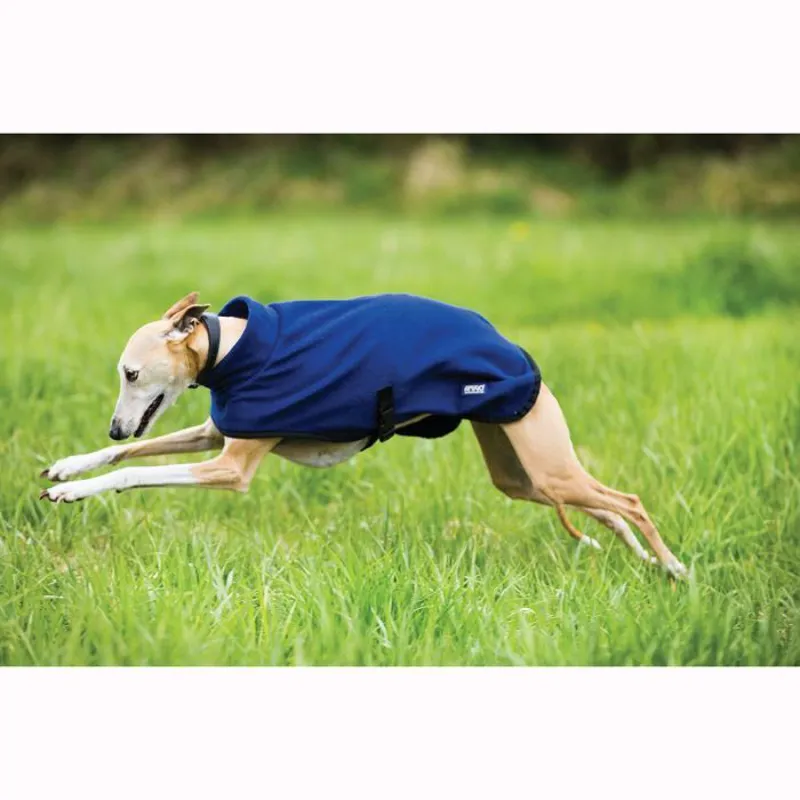 Horseware Amigo Fleece Dog Rug Coat - Navy/Black