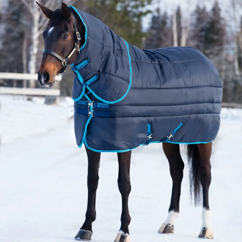 Horseware Amigo 550g Insulator Plus Rug - Navy/Elec Blue/Navy