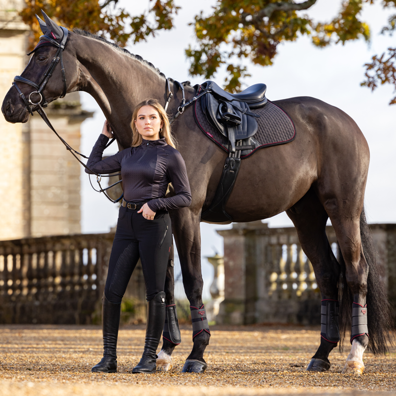 LeMieux Amy Brushed Breggings - Black-5