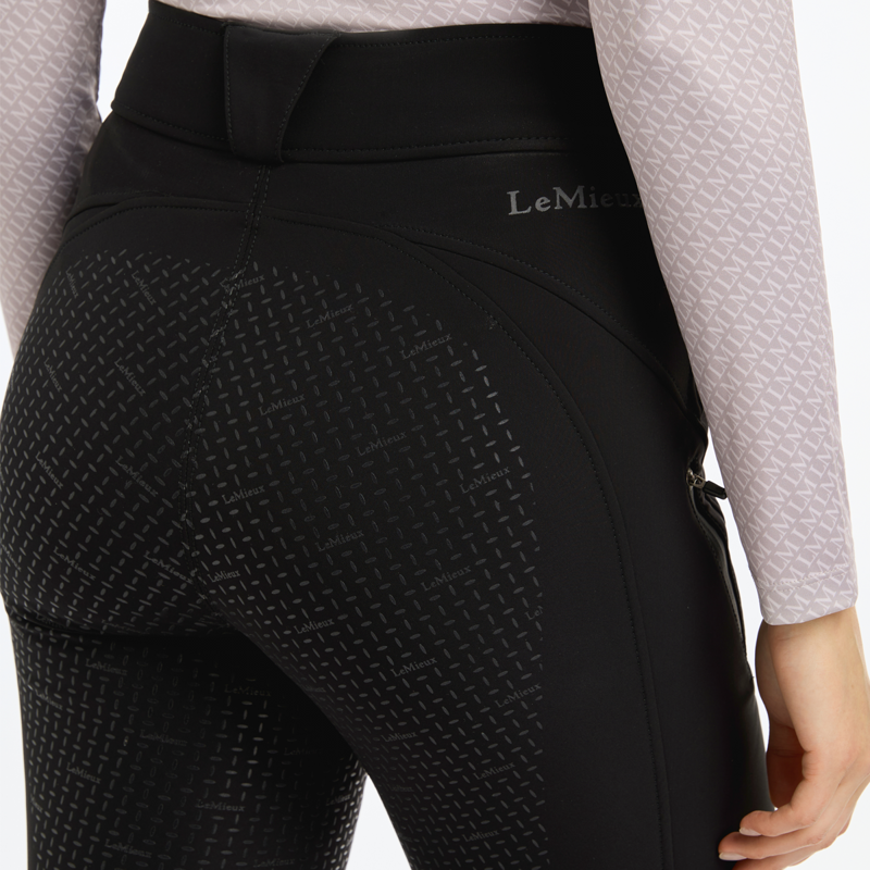 LeMieux Amy Brushed Breggings - Black-4