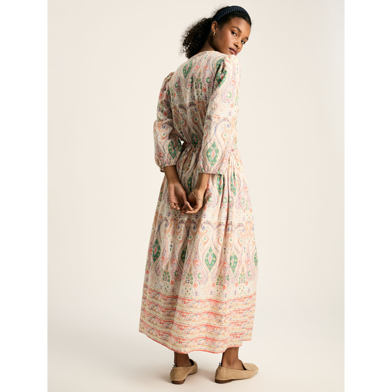 Joules Anais Ladies Printed Maxi Dress - Paisley-2