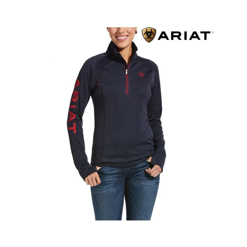 Ariat Tek Bryone 1/2 Zip Top - Navy
