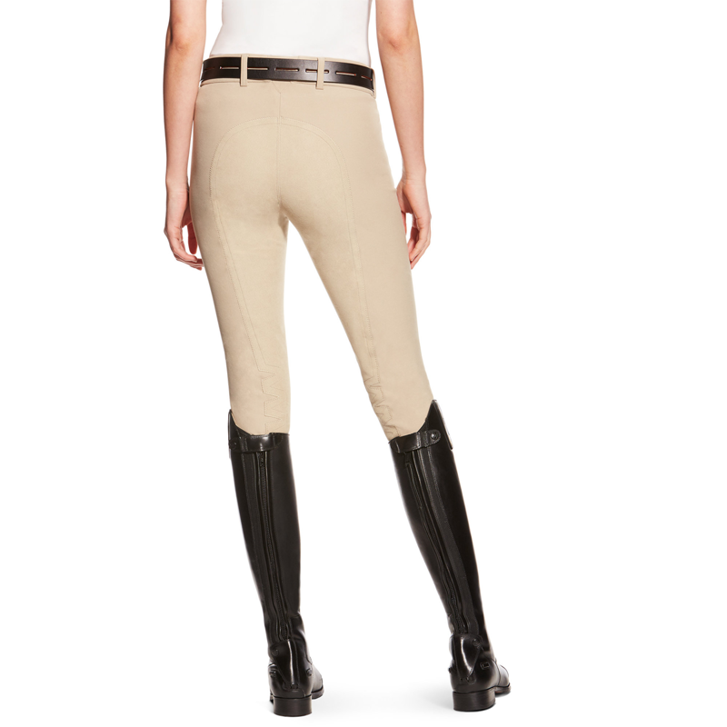 Ariat Heritage Elite Ladies Regular Rise Full Seat Breeches - Tan-1